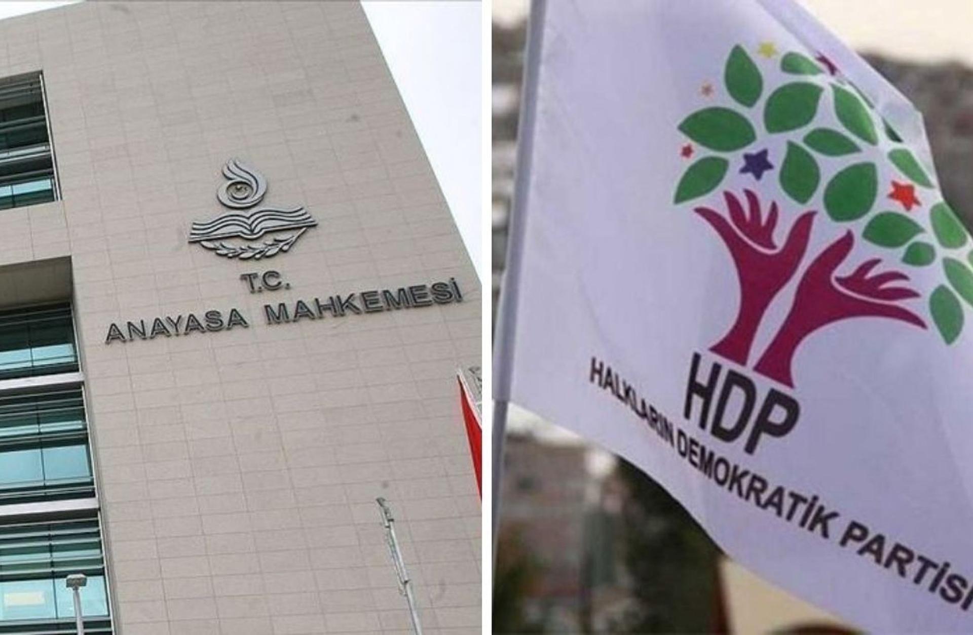 Anayasa Mahkemesi HDP’nin Sözlü Savunmasının Ertelenmesi Talebini Reddetti