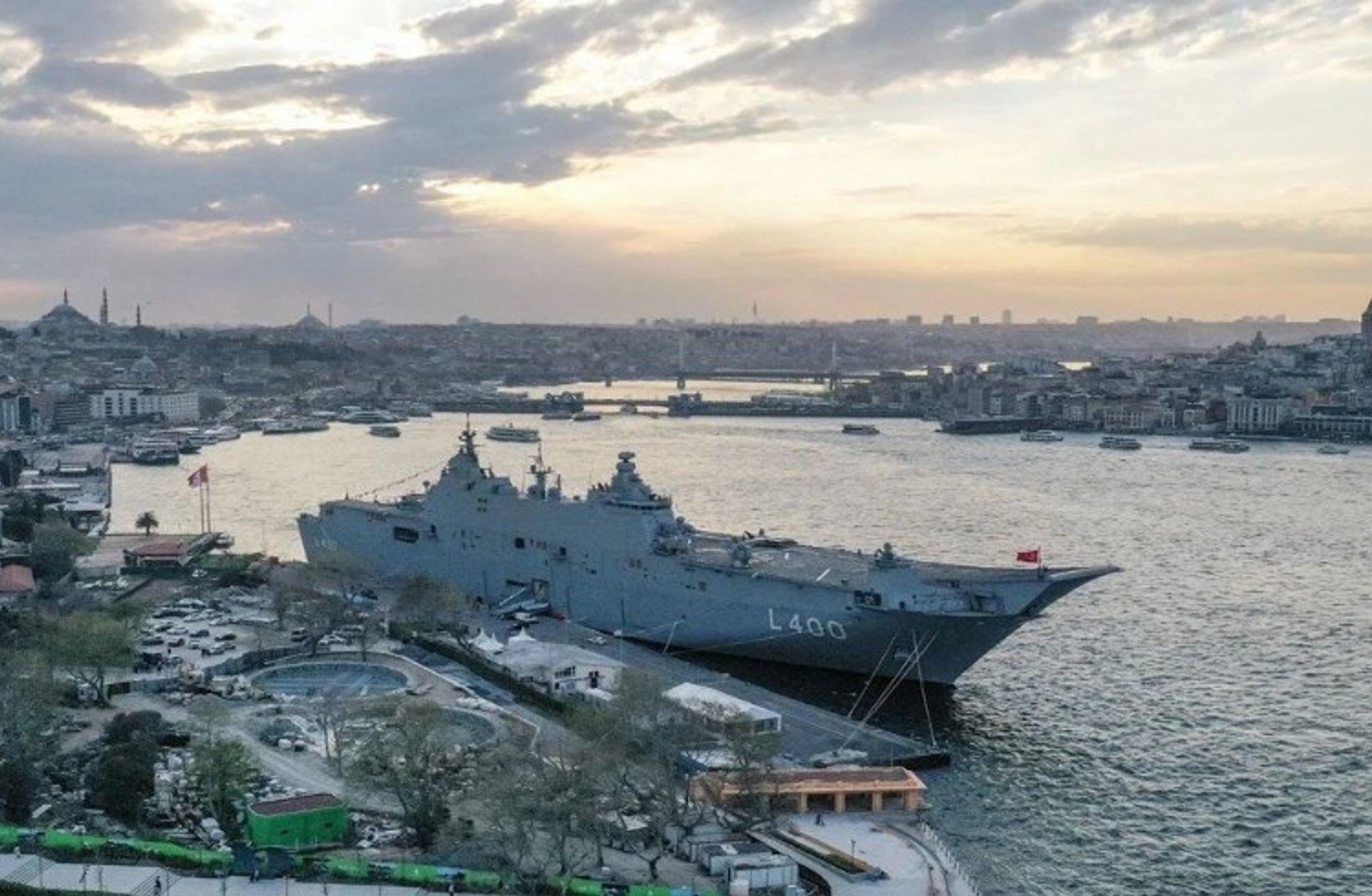 TCG Anadolu ziyarete açıldı