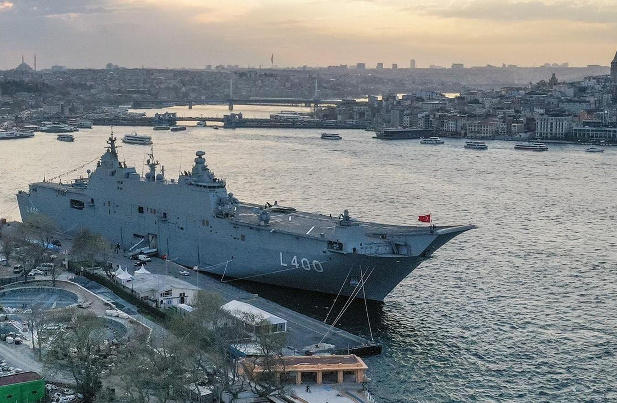Dünyanın ilk “SİHA gemisi”: TCG Anadolu