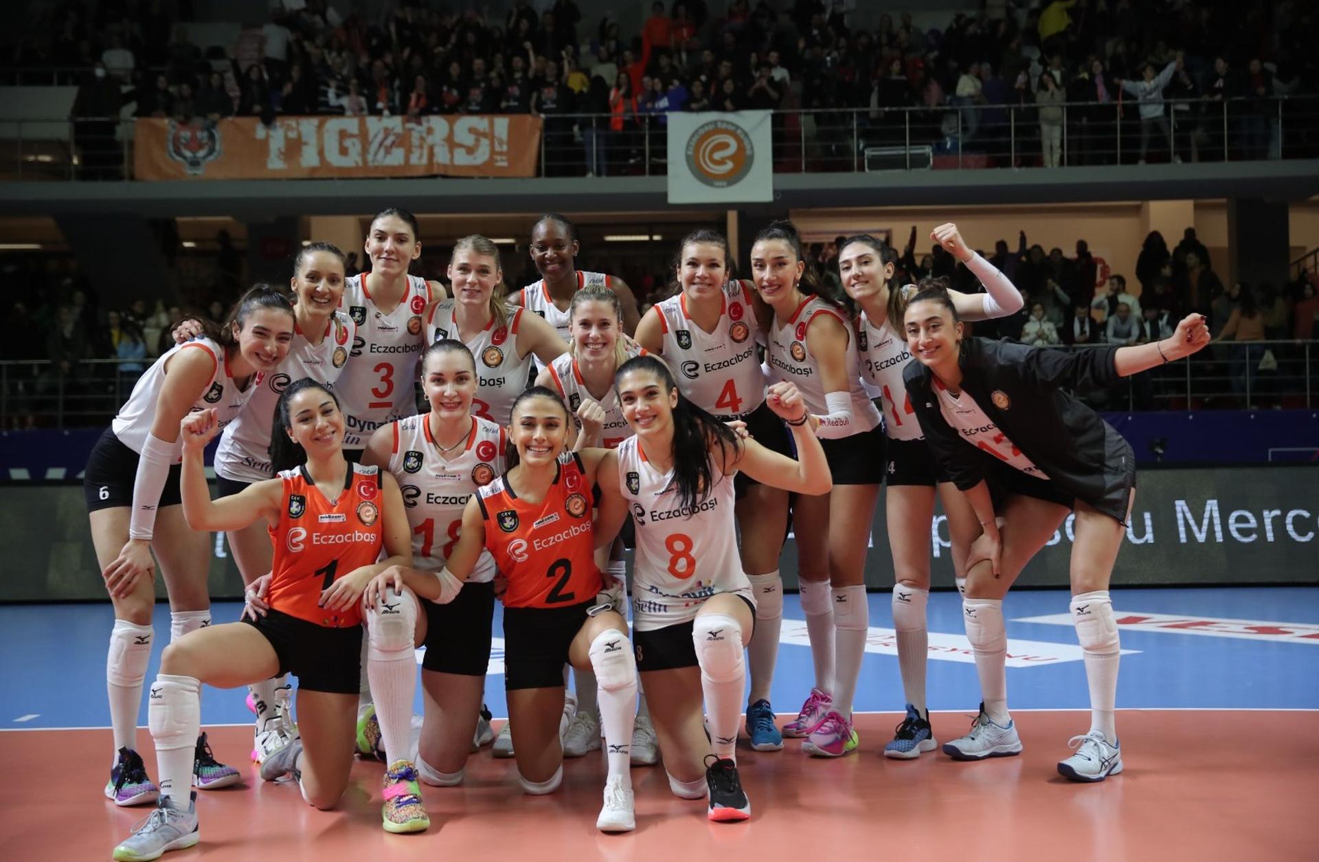 🏐 CEV Şampiyonlar Ligi'nde yarı final heyecanı 