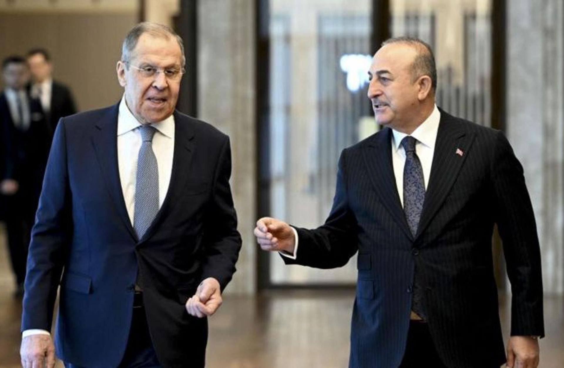 Lavrov ve Çavuşoğlu: Tahıl Koridoru