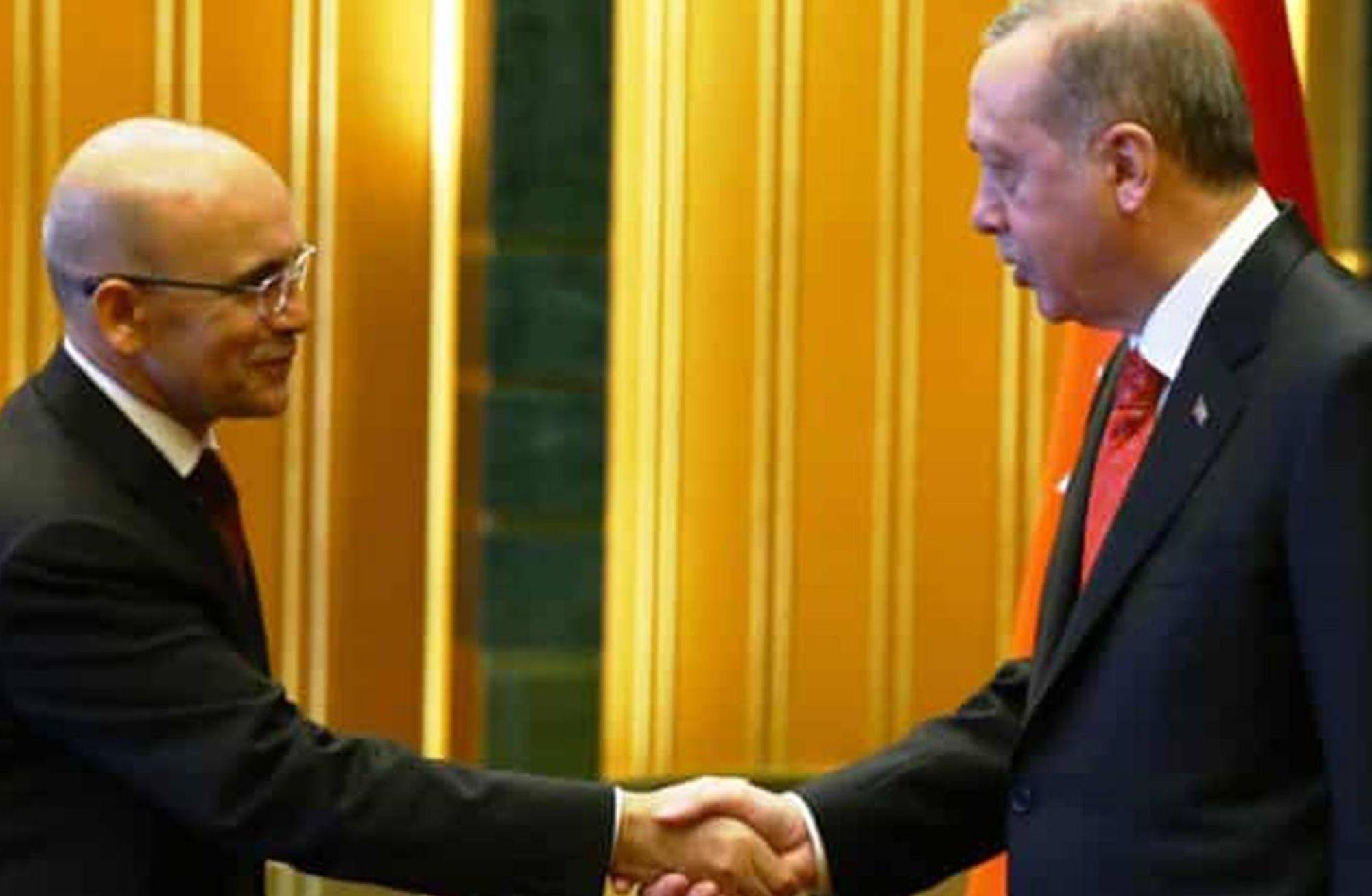 Erdoğan'dan Şimşek'e onay