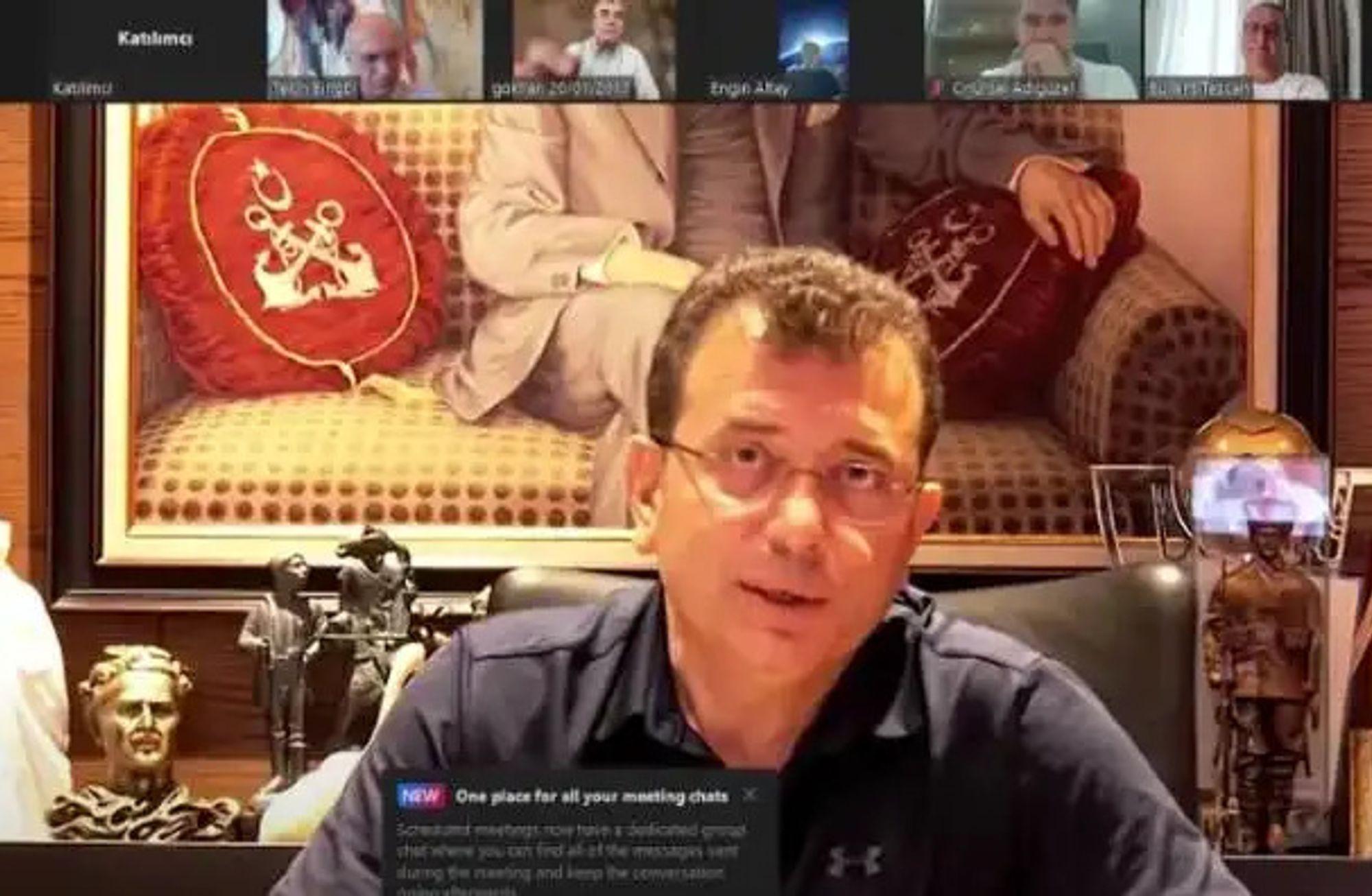 Sızıntı: İmamoğlu'nun toplantısı tartışma yarattı