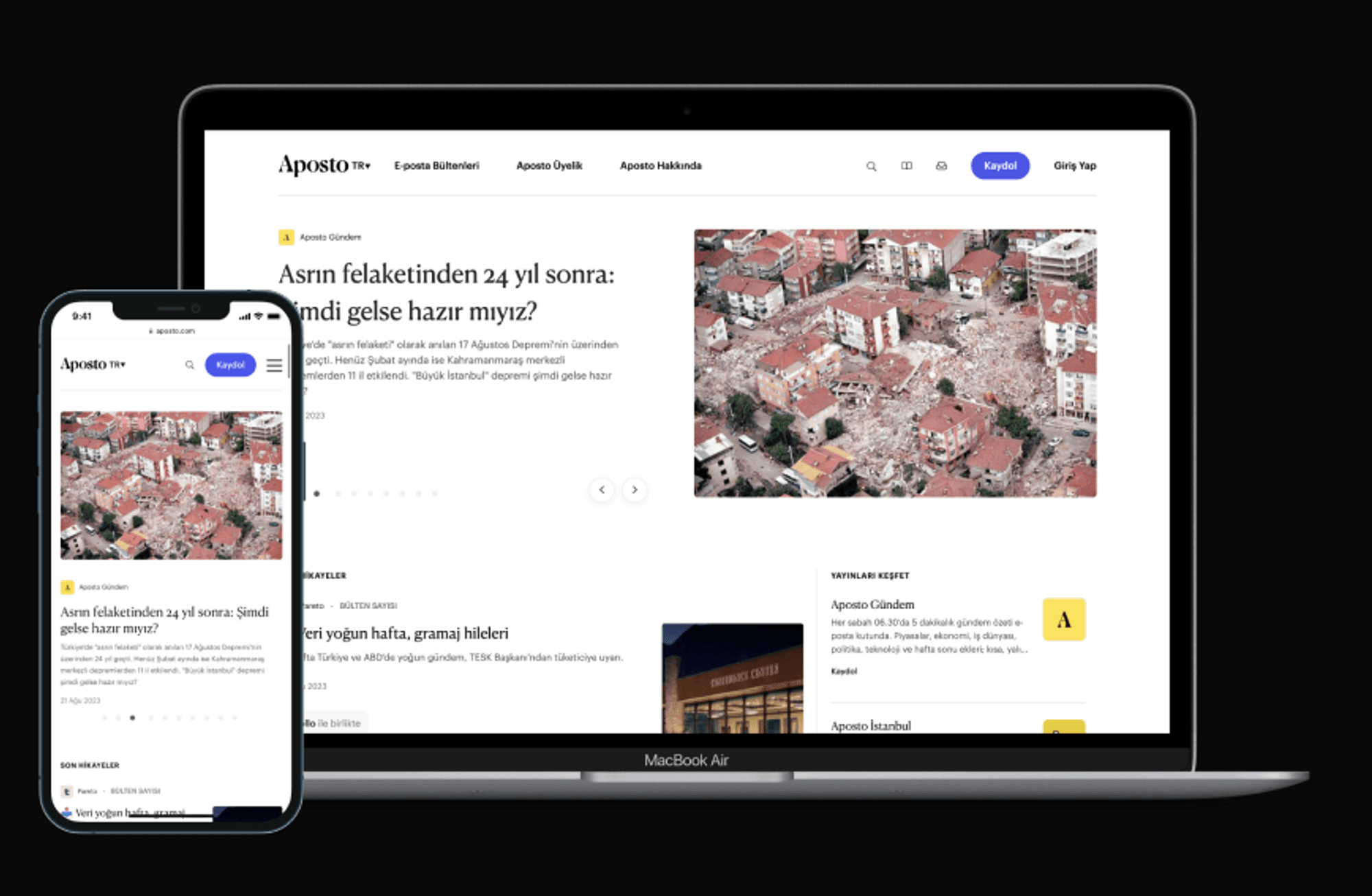 Yeni websitemiz yayında