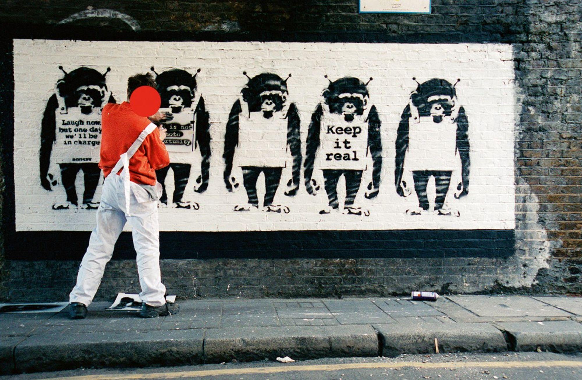 Banksy’nin şempanzeleri: Sanat aktivizmi nasıl besler?