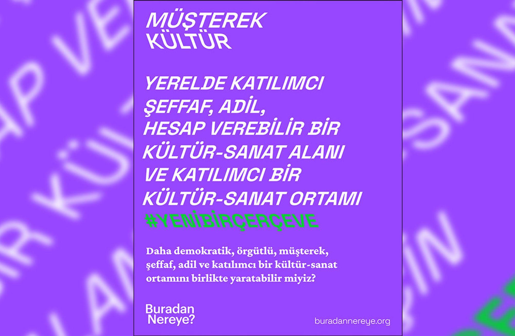 'Buradan Nereye?' anlatıyor: Kültür-sanat alanına yeni çözümler getirmek istiyoruz