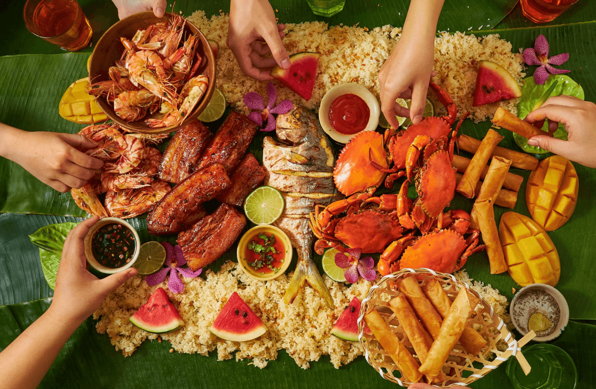 Filipinler'in çatal, bıçak ve tabaksız sofra kültürü: Kamayan
