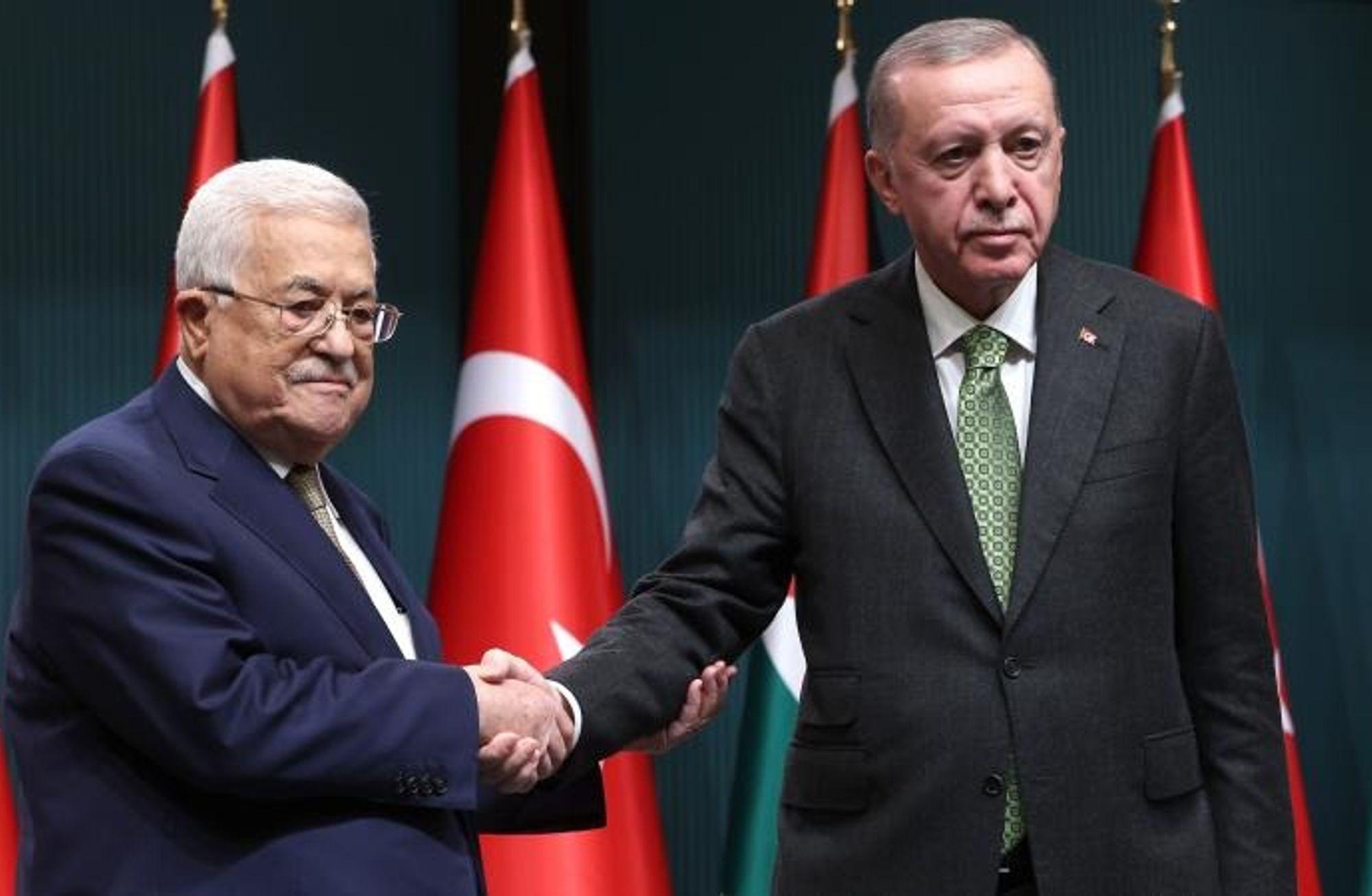 Erdoğan ile Abbas görüştü, Türkiye 'Garantör olmaya hazırım' dedi