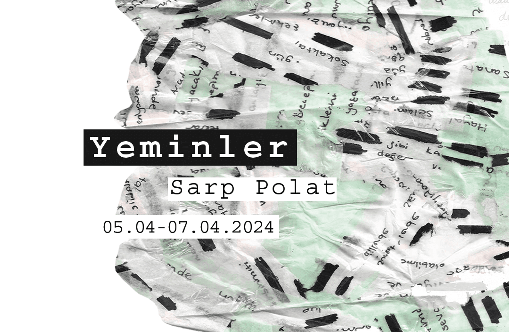 Hem sergi hem atölye: Sarp Polat’tan 'Yeminler'