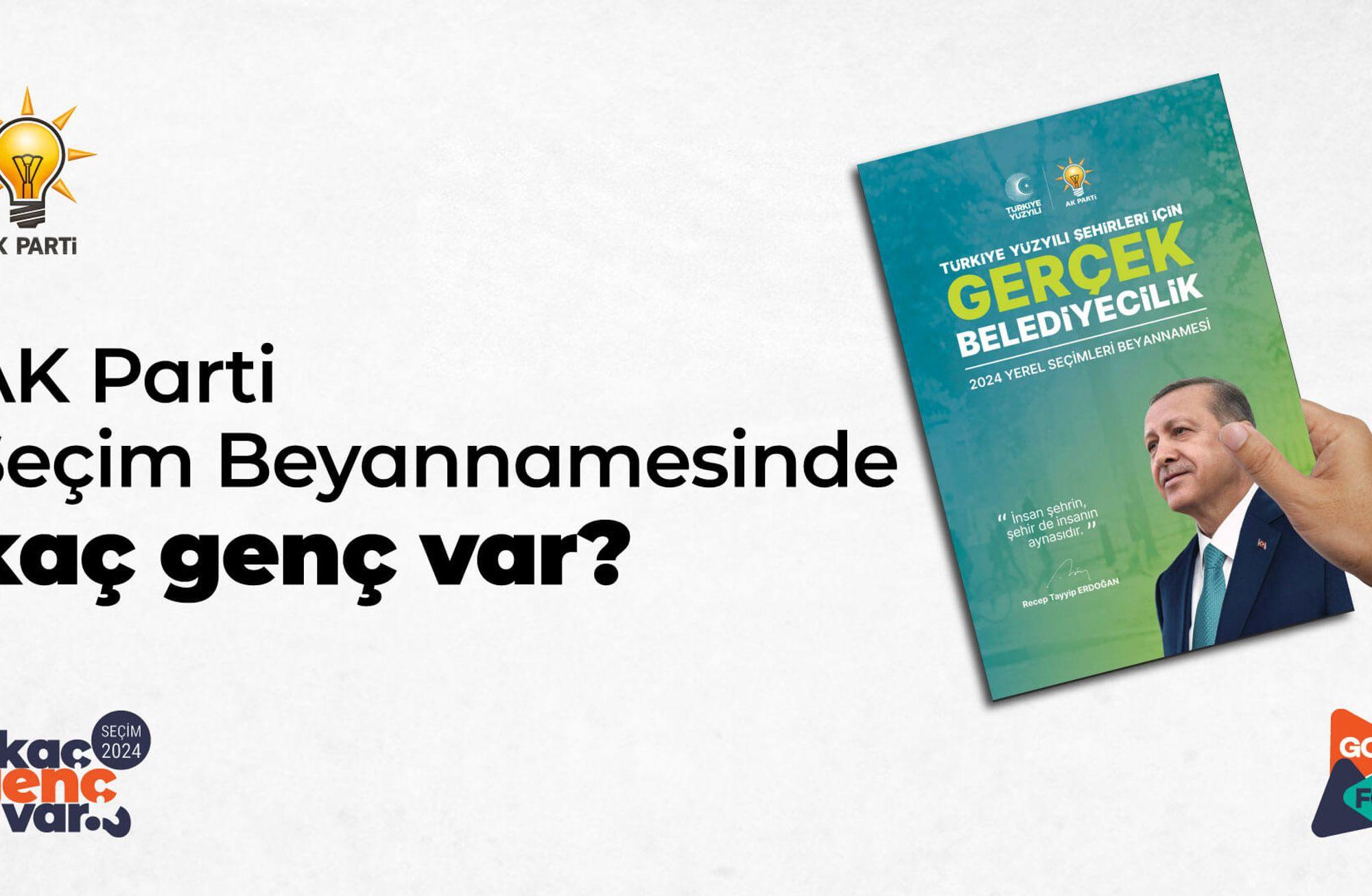 AK Parti’nin seçim beyannamesinde "gençlik"