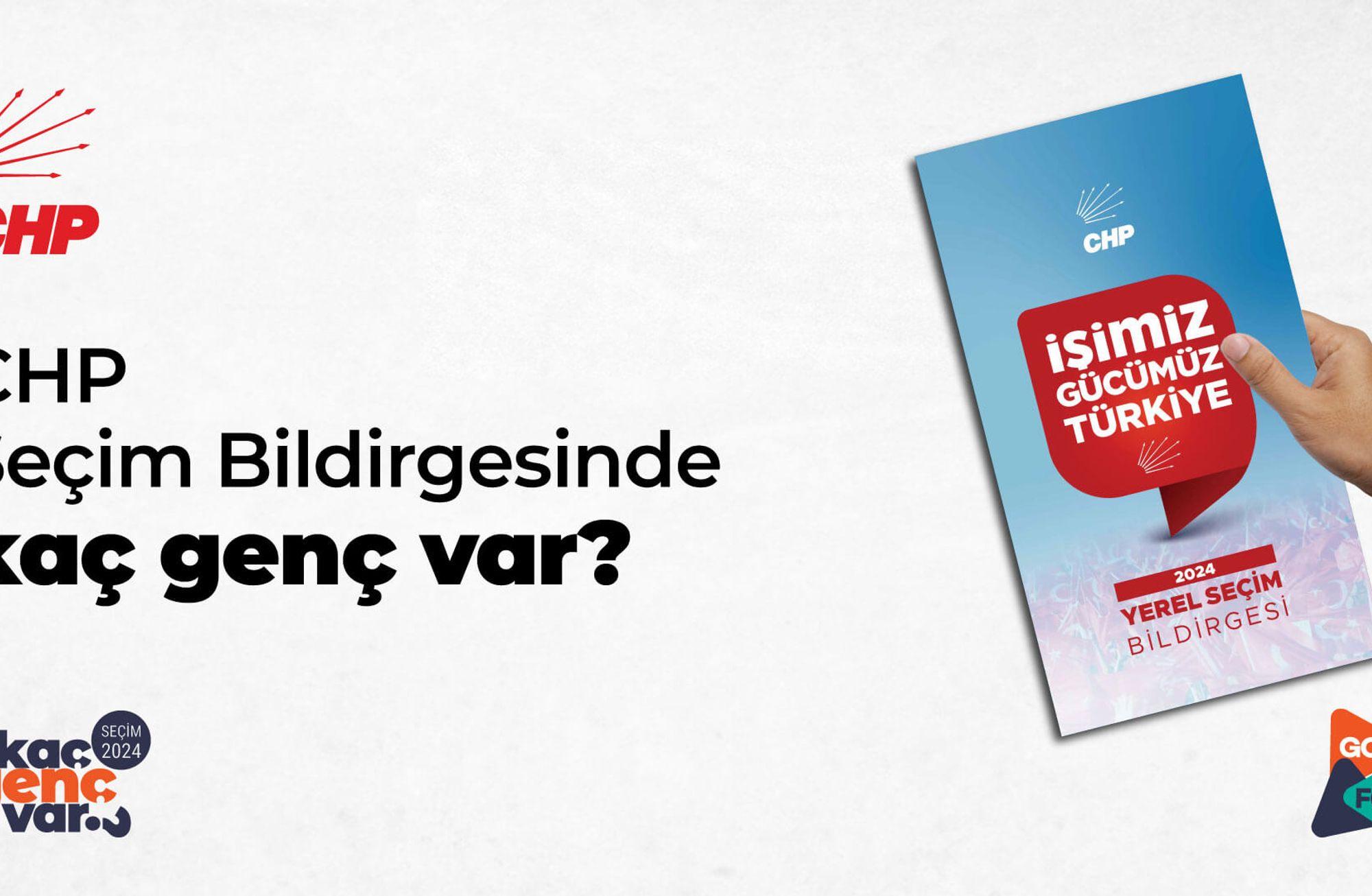 CHP’nin seçim beyannamesinde 'gençlik'