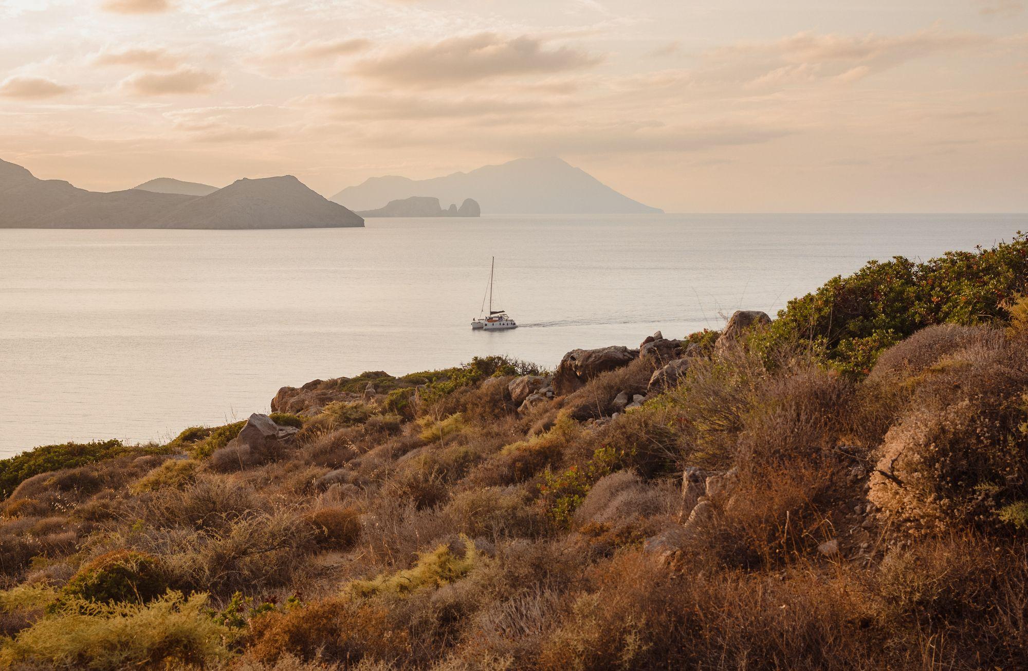 Milos’ta Nausika Georgiadou ile