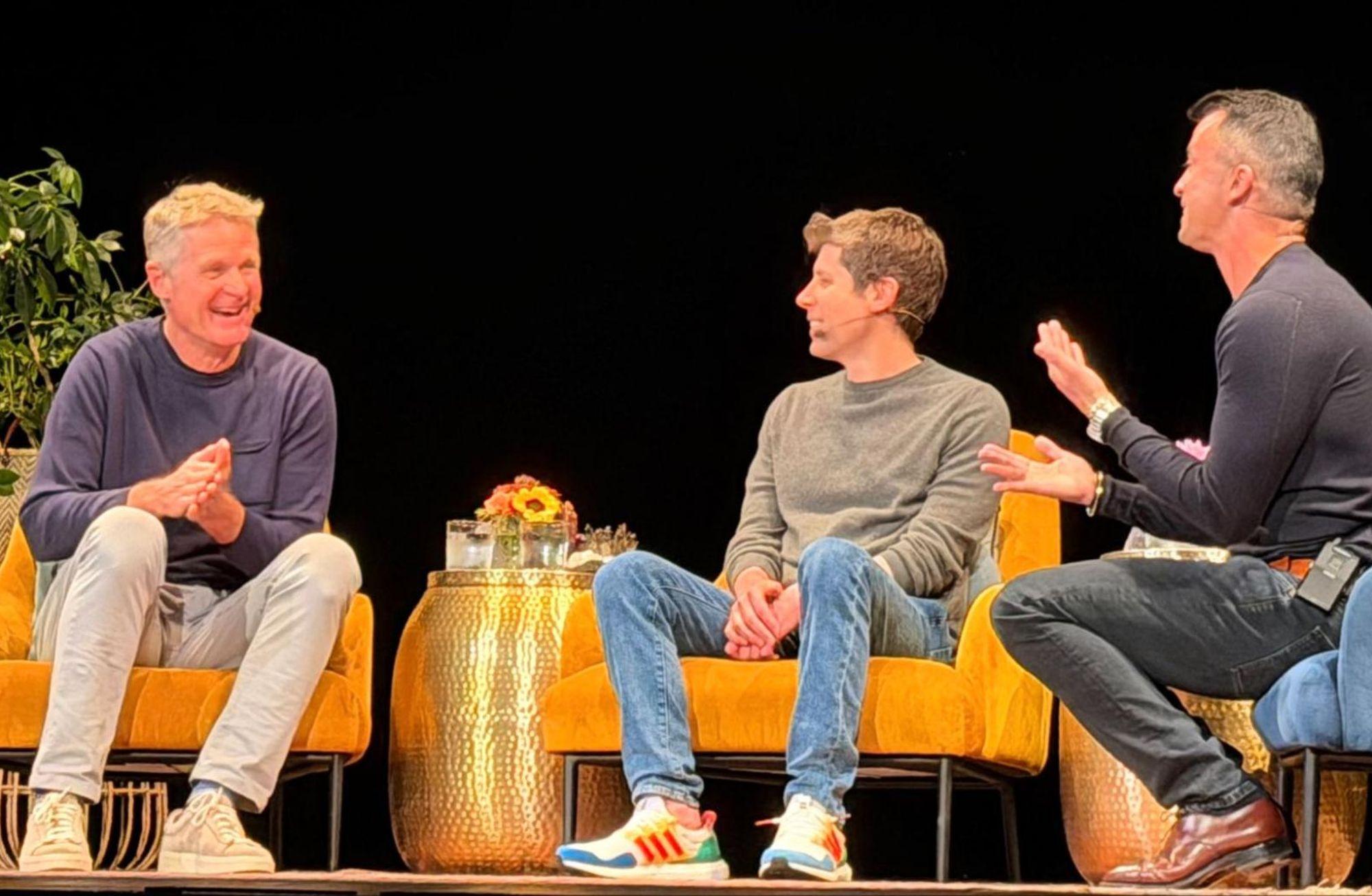 Sam Altman and Steve Kerr: An unconventional conversation on leadership, wealth, and the future