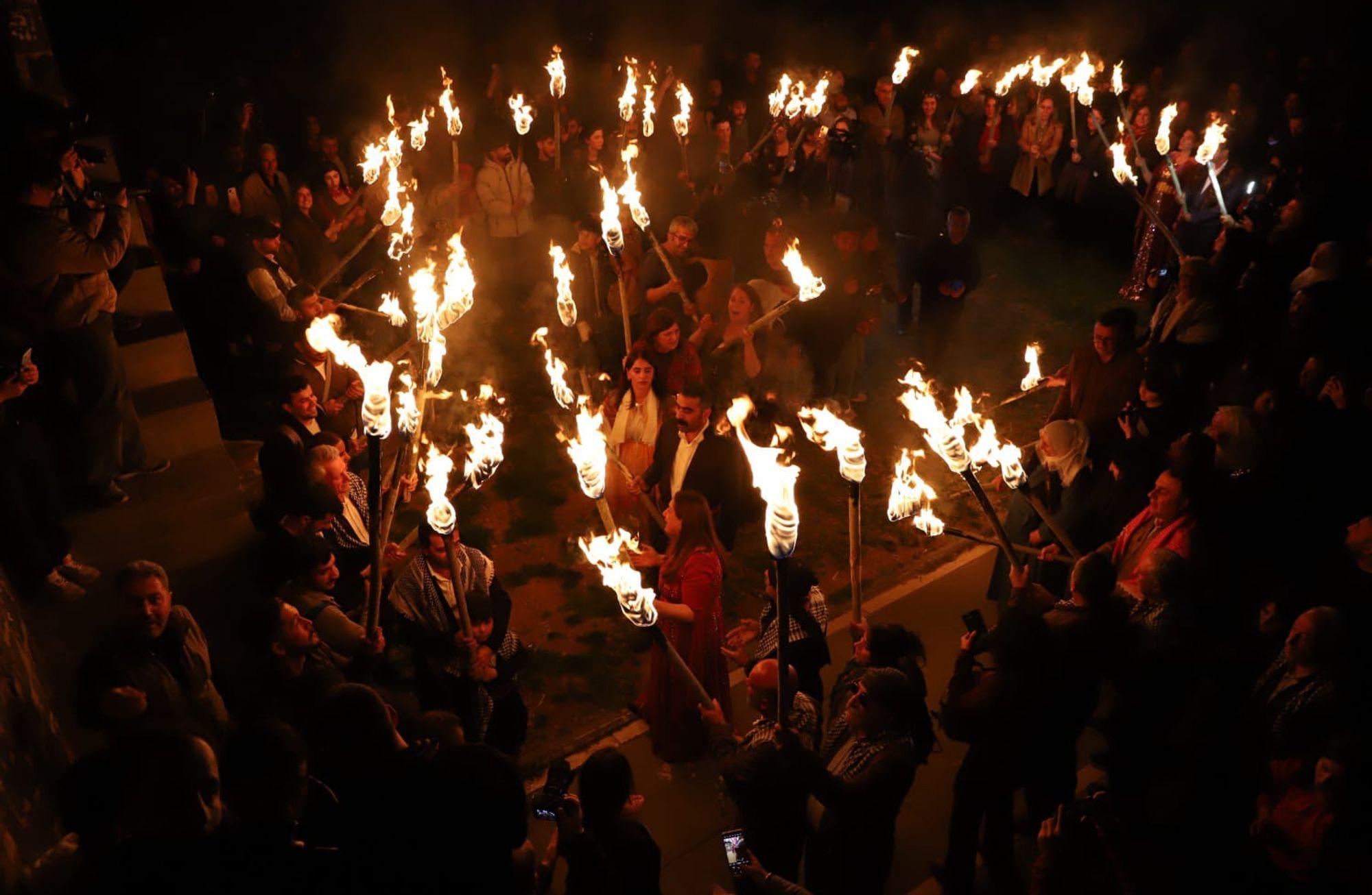 Nevruz hazırlıkları: Bu yıl Diyarbakır'dan İstanbul nasıl görünüyor?