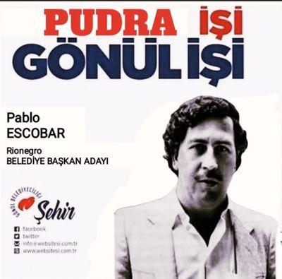 Pablo Escobar, yanlış anlaşılmış bir şefti aslında… 