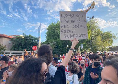 Boğaziçi Üniversitesi protestolarında altıncı ay 