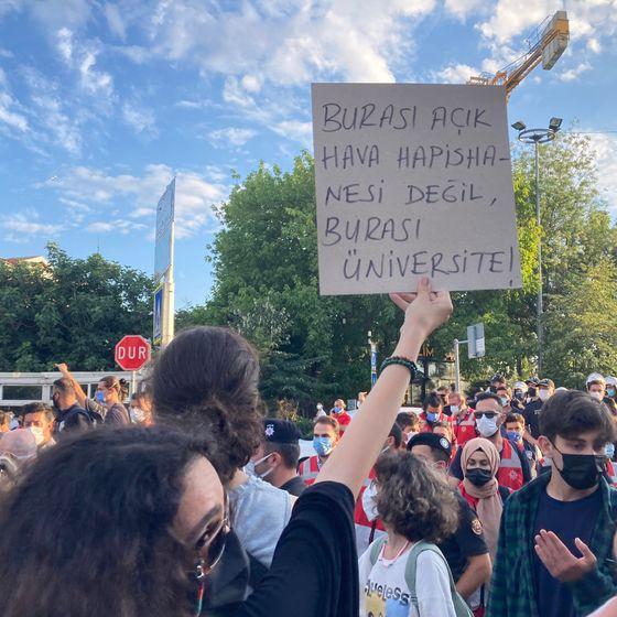 Boğaziçi Üniversitesi protestolarında altıncı ay 