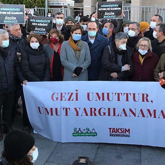Eylemlerin yargılanışı: Gezi ve Boğaziçi davaları