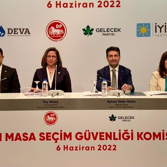 Günün gelişmesi: Altılı masanın "Seçim Güvenliği Raporu" 