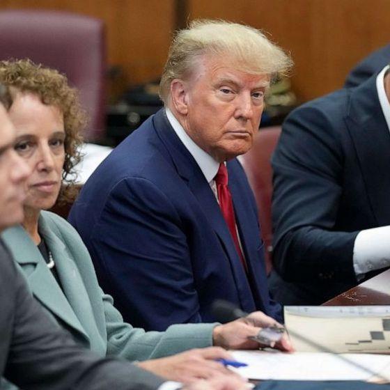 Donald Trump ilk kez hakim karşısına çıktı