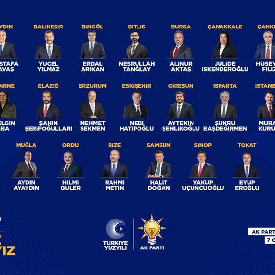 AK Parti, 26 ilin belediye başkan adaylarını açıkladı