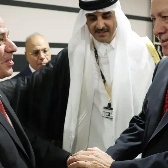Erdoğan'dan tarihî ziyaret: Mısır Cumhurbaşkanı Sisi ile görüşme