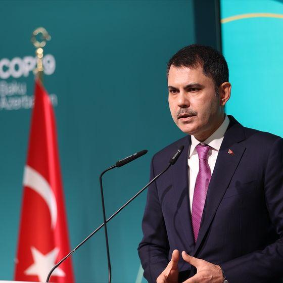 Bakan Kurum, COP29'da ‘Türkiye'nin İklim Yol Haritası’nı açıkladı