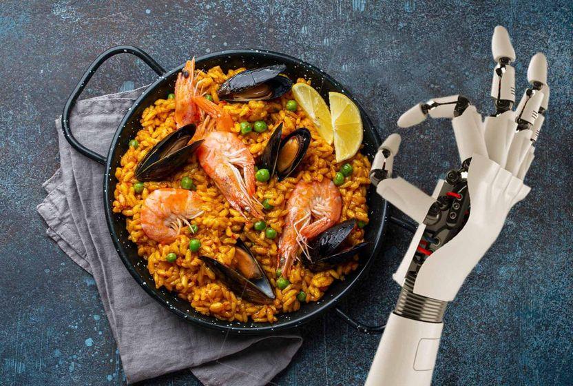 ROBOT ELİNDEN PAELLA