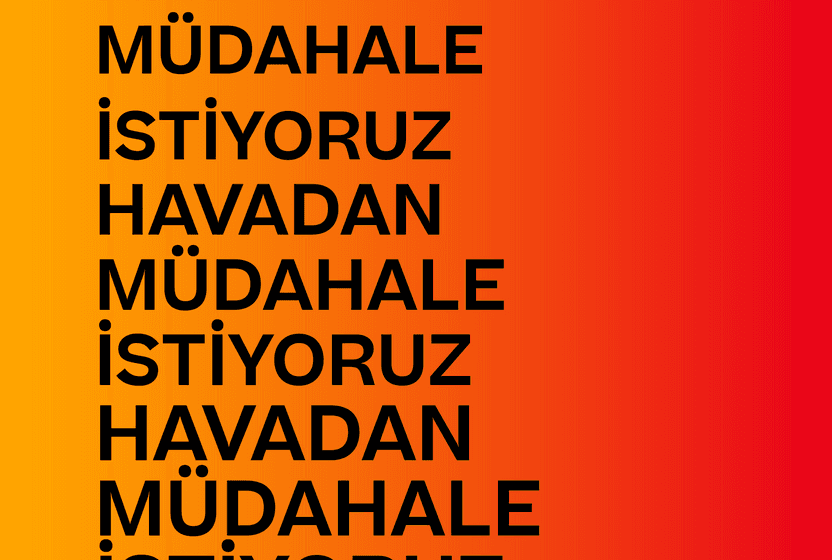 HAVADAN MÜDAHALE İSTİYORUZ