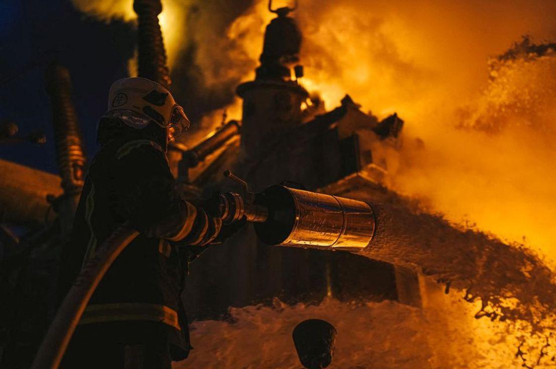 kaynak: Press service of the State Emergency Service of Ukraine/REUTERS
