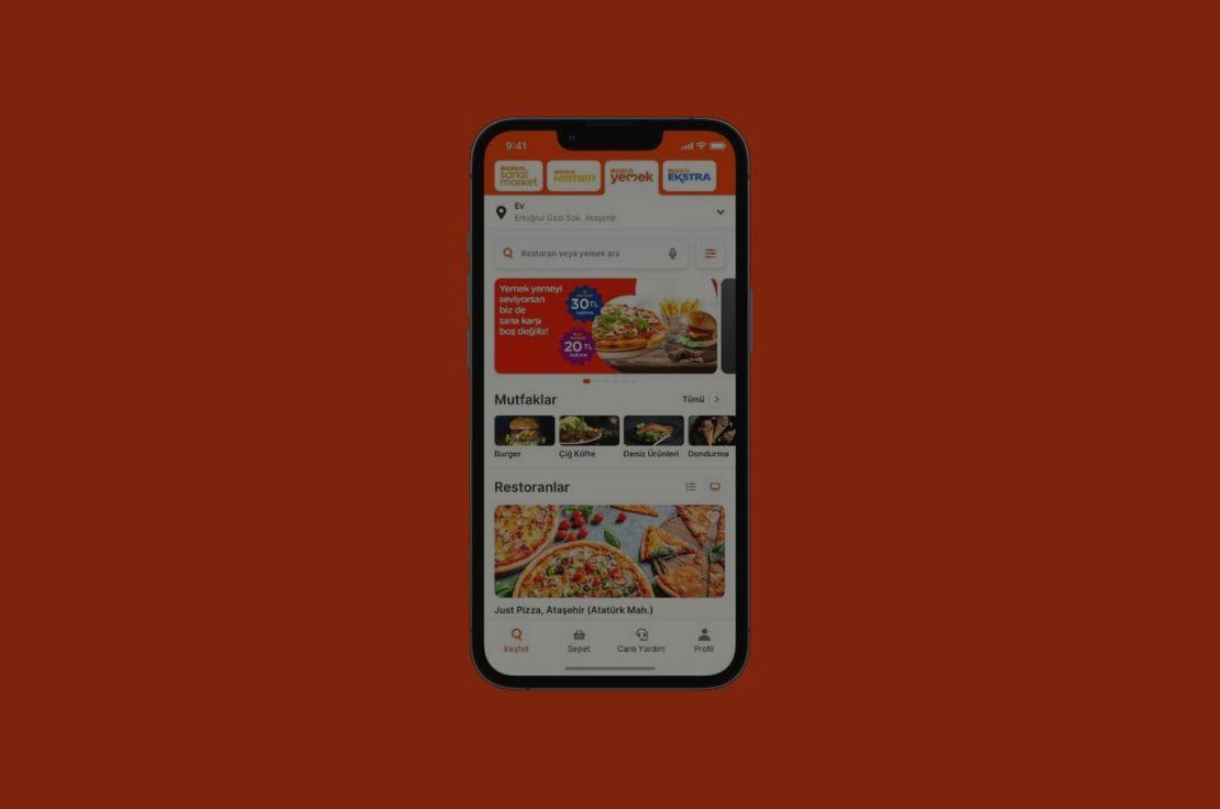 No:377 Migros, Migros Yemek servisi ile online yemek siparişi sektörüne adım attı. 🍔