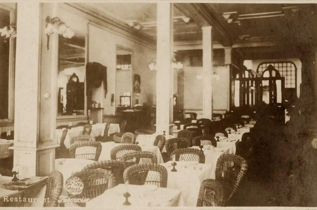 Turkuaz Restoran, Pera, 1930.