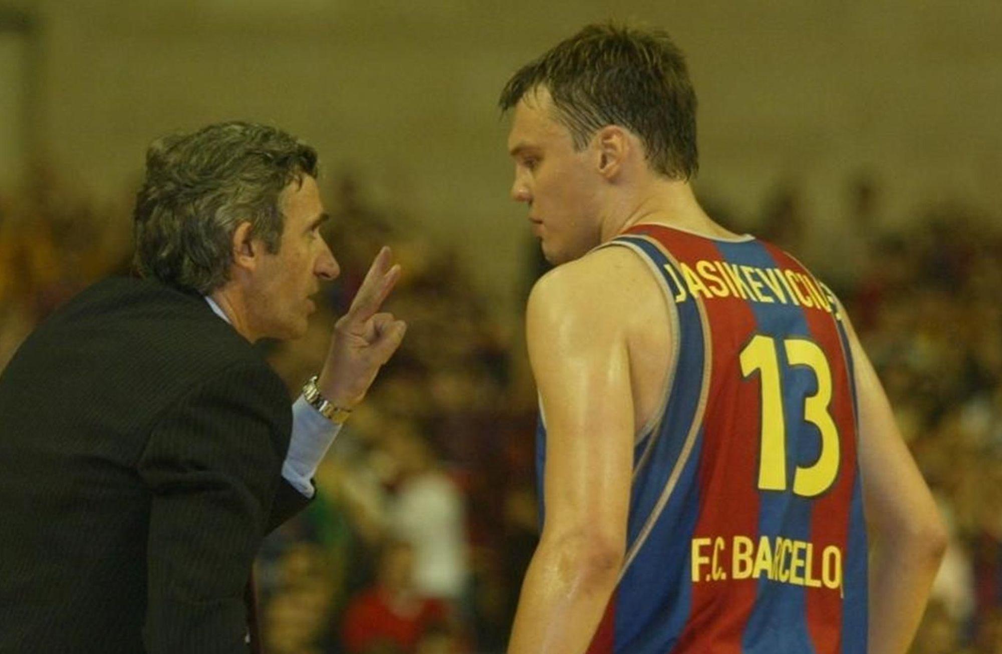 Eve dönüş: Jasikevičius Barcelona'da
