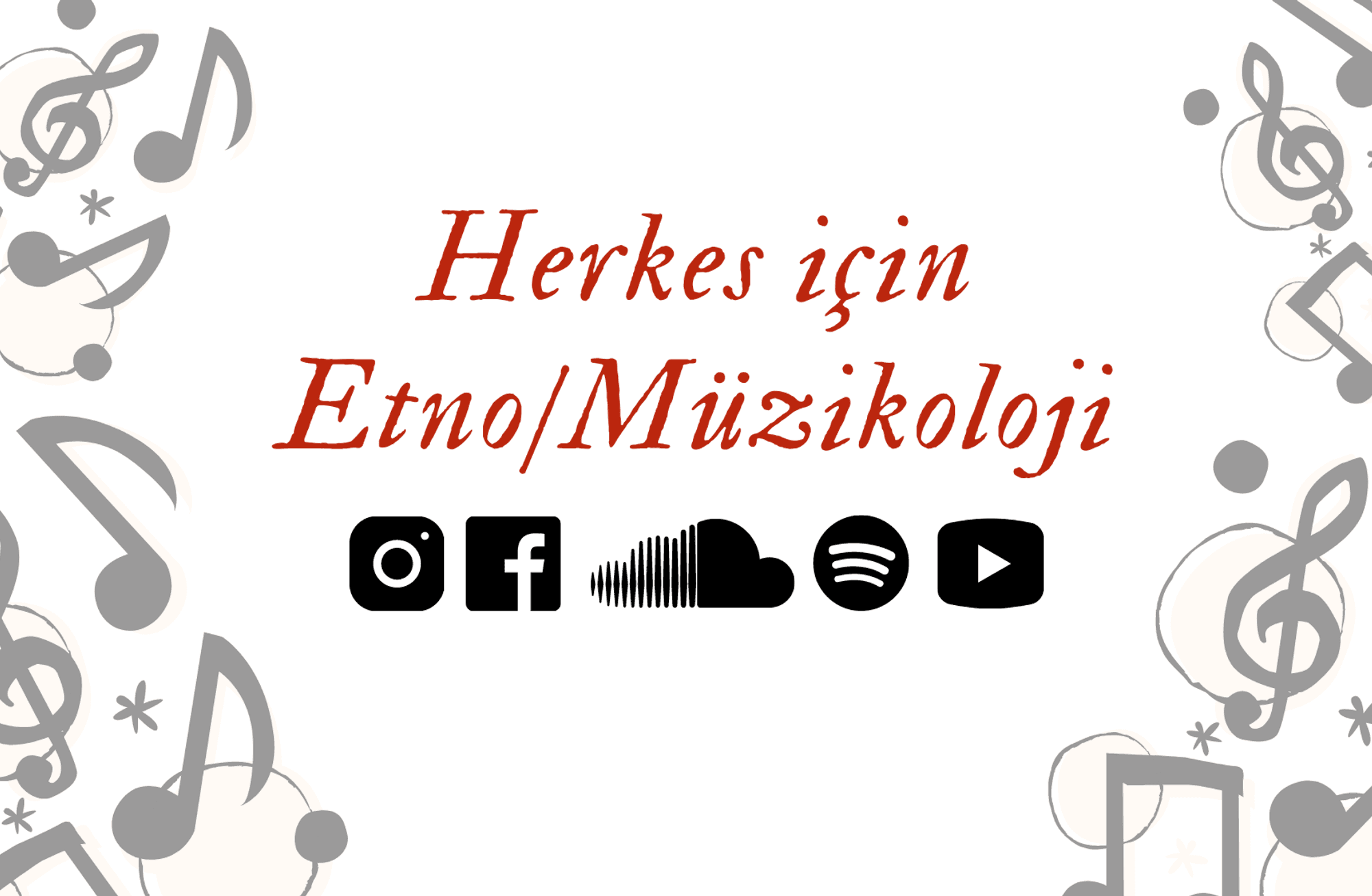 Herkes için Etno/Müzikoloji