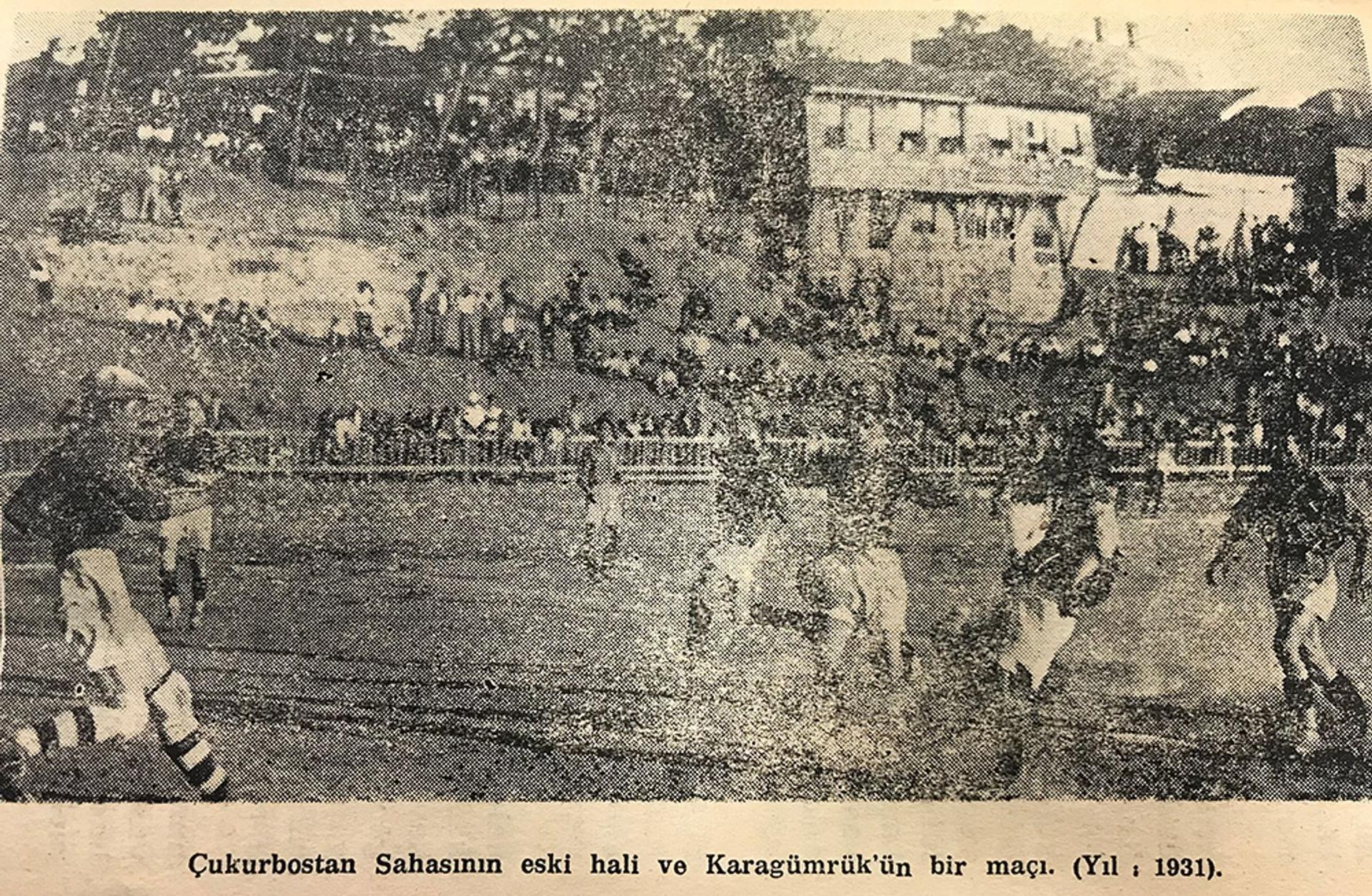 Çukurbostan Stadında Bir Saat