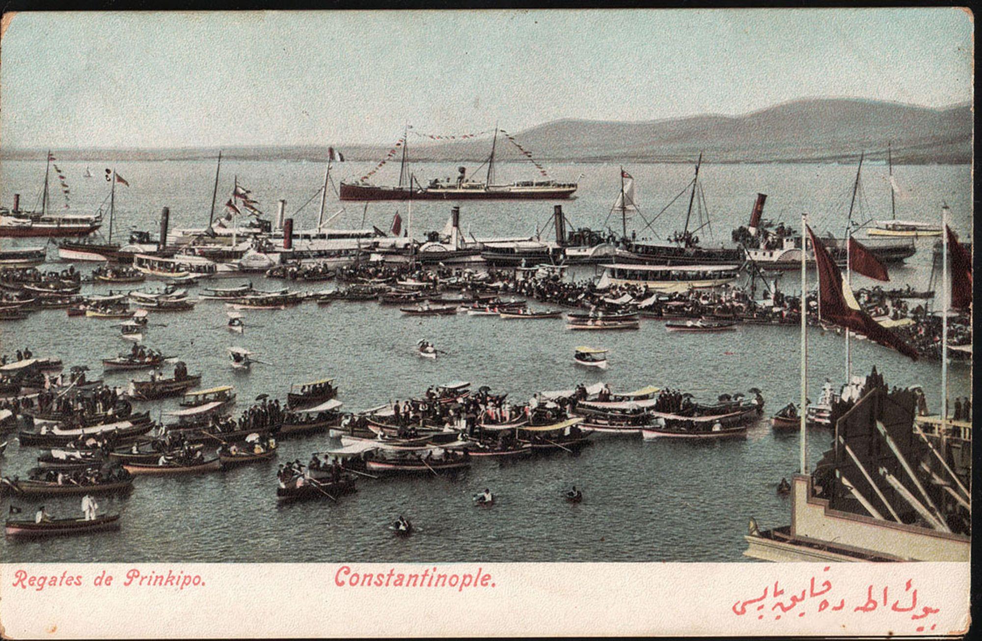 Ada kültüründe deniz ve Prinkipo regattaları