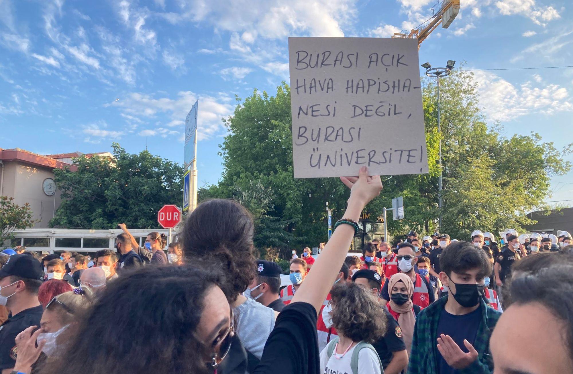 Boğaziçi Üniversitesi protestolarında altıncı ay