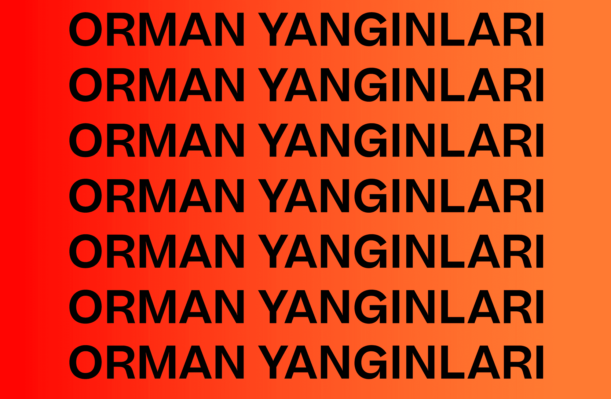 ORMAN YANGINLARI