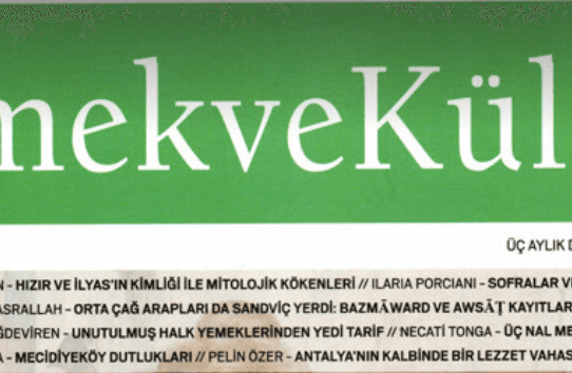 Yemek ve Kültür Aposto'da!