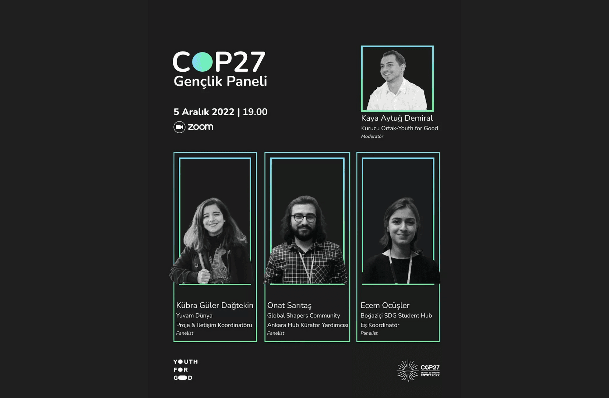 COP27 Gençlik Paneli