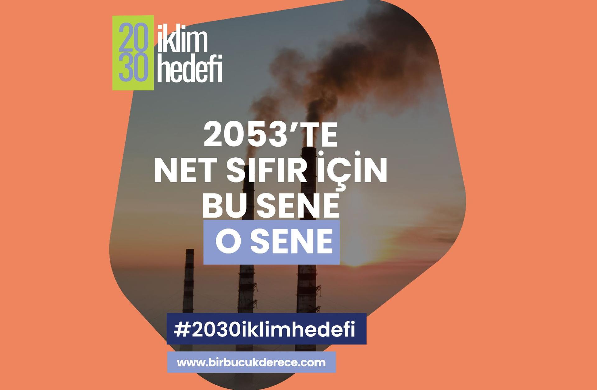 Türkiye için 2030 iklim hedefi: %35 mutlak emisyon azaltımı