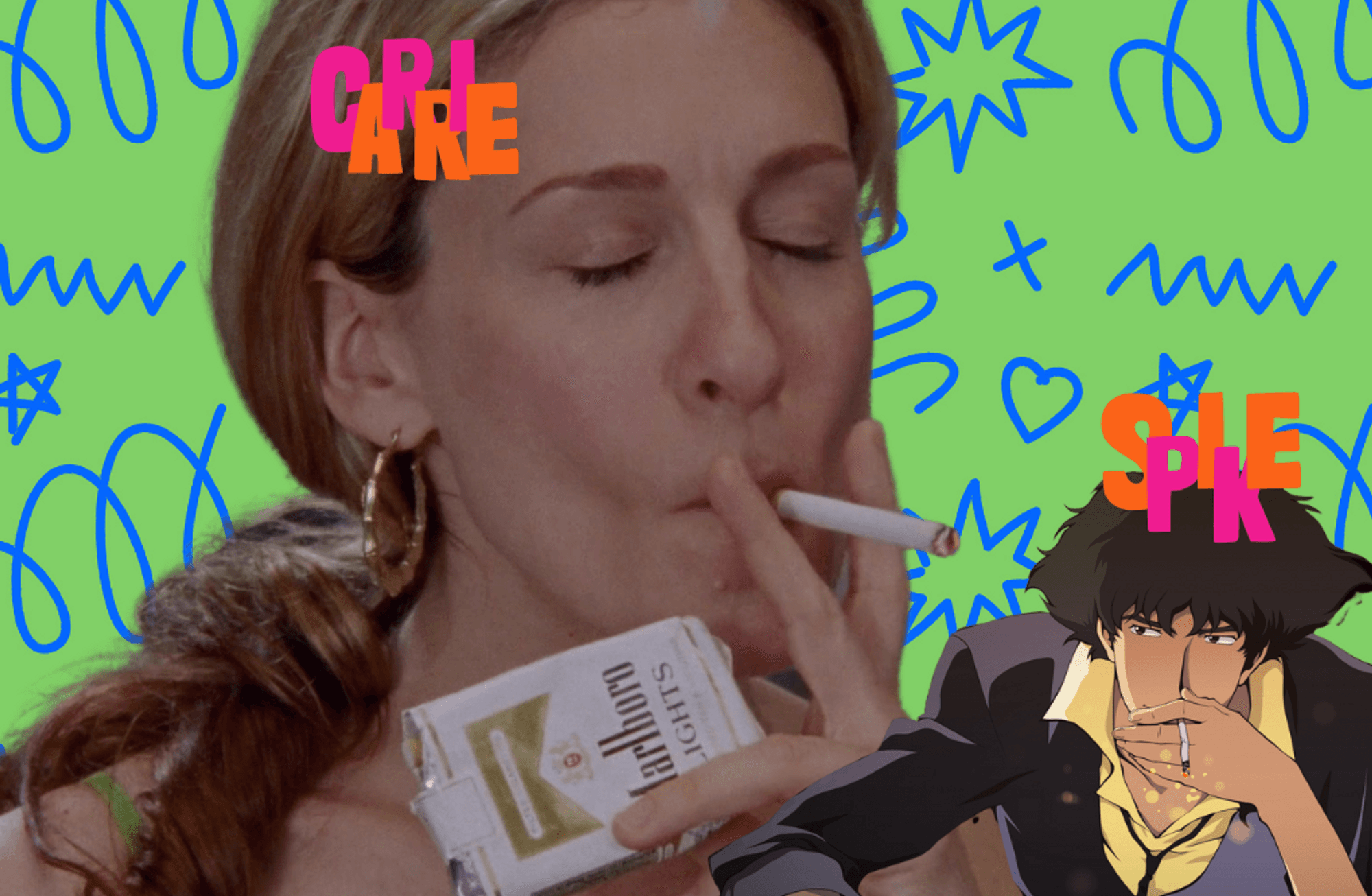 Sigara, stil ve gelecek: Sex and the City ve Cowboy Bebop