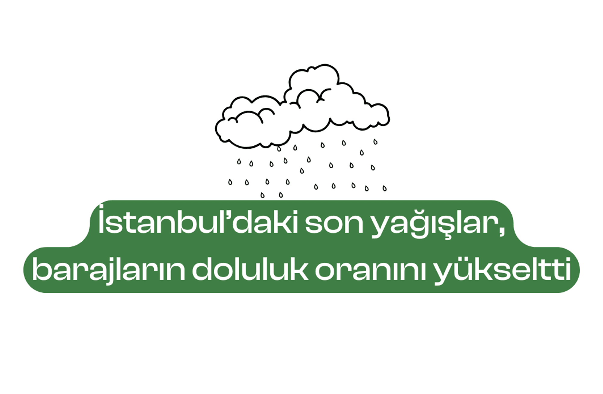 İstanbul’daki son yağışlar, barajların doluluk oranını yükseltti