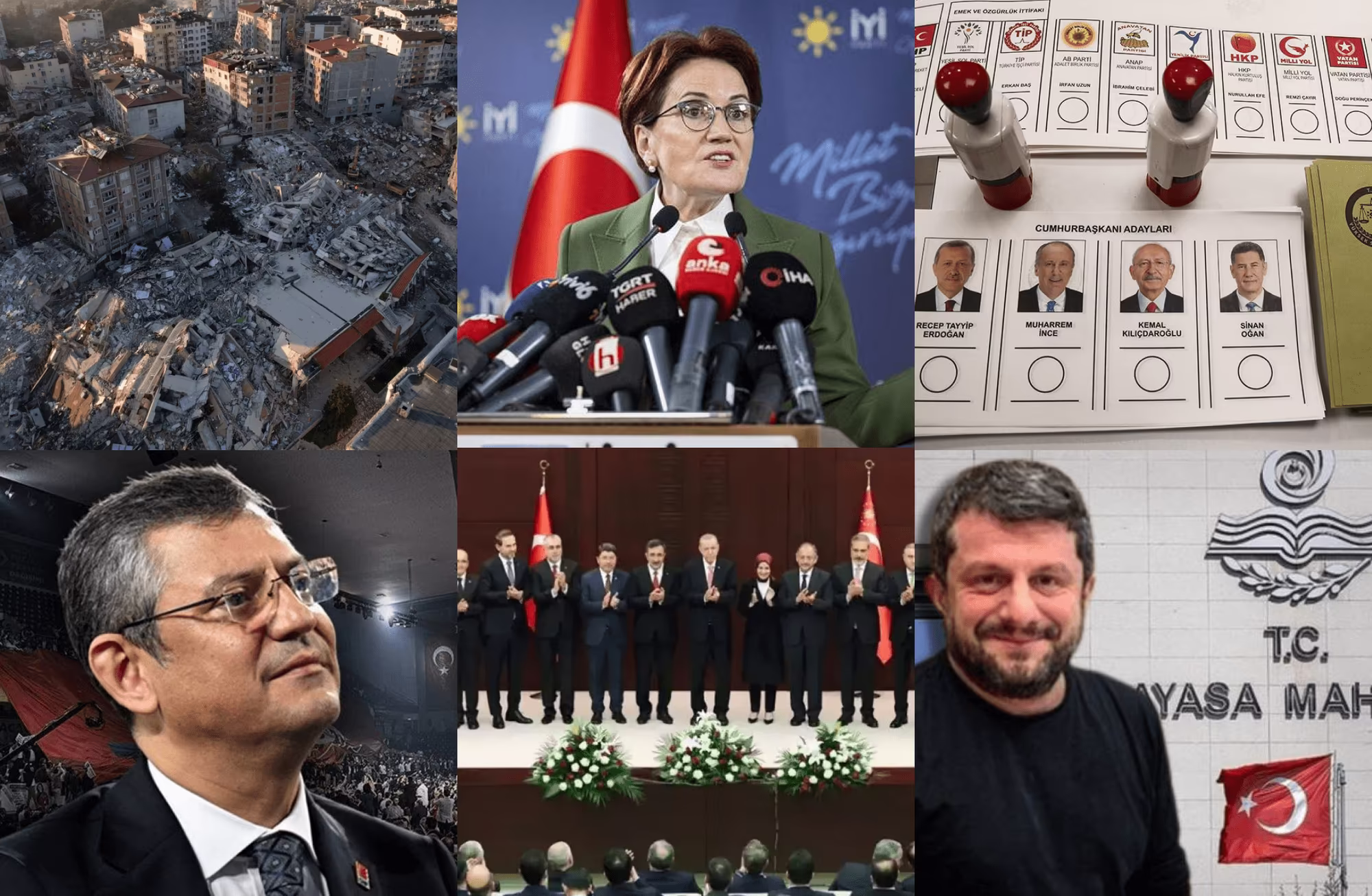 Türkiye’nin özeti gibi bir yıl: Sarsıntılarla geçen 2023