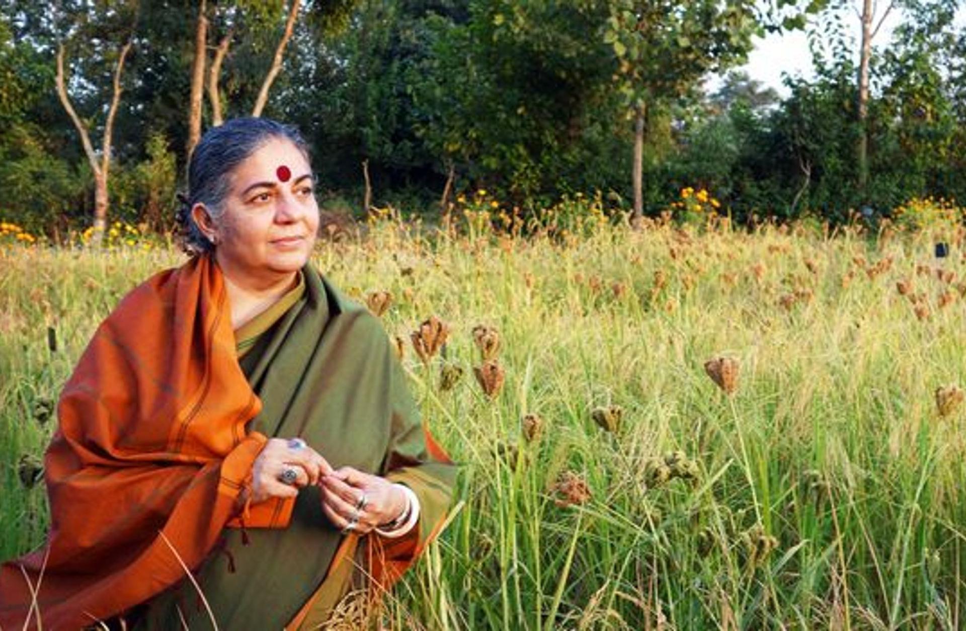 On rebuilding and food politics with Vandana Shiva