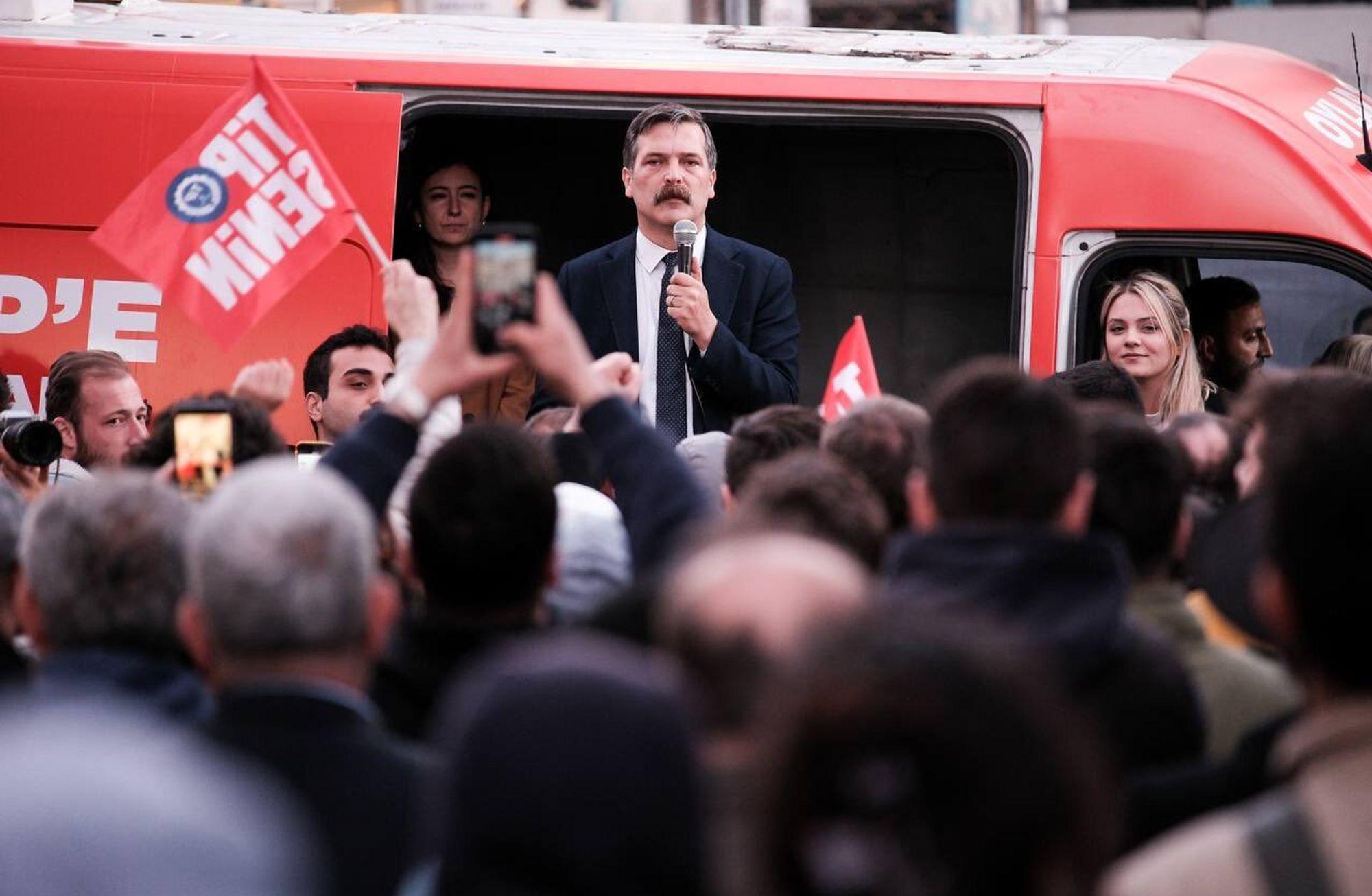 TİP Genel Başkanı Erkan Baş'tan mektup var!
