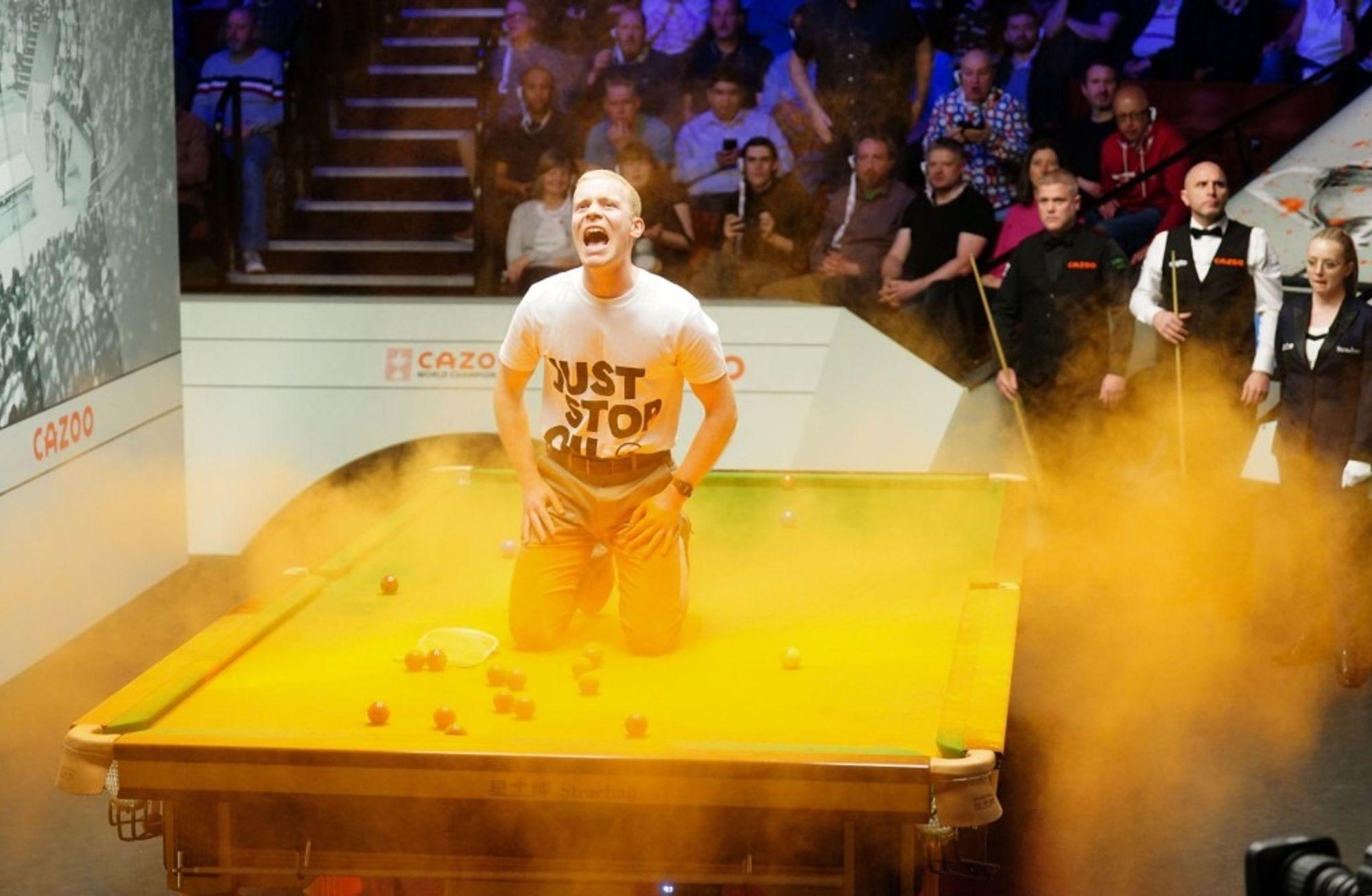 Dünya Snooker Şampiyonası'nda eylem