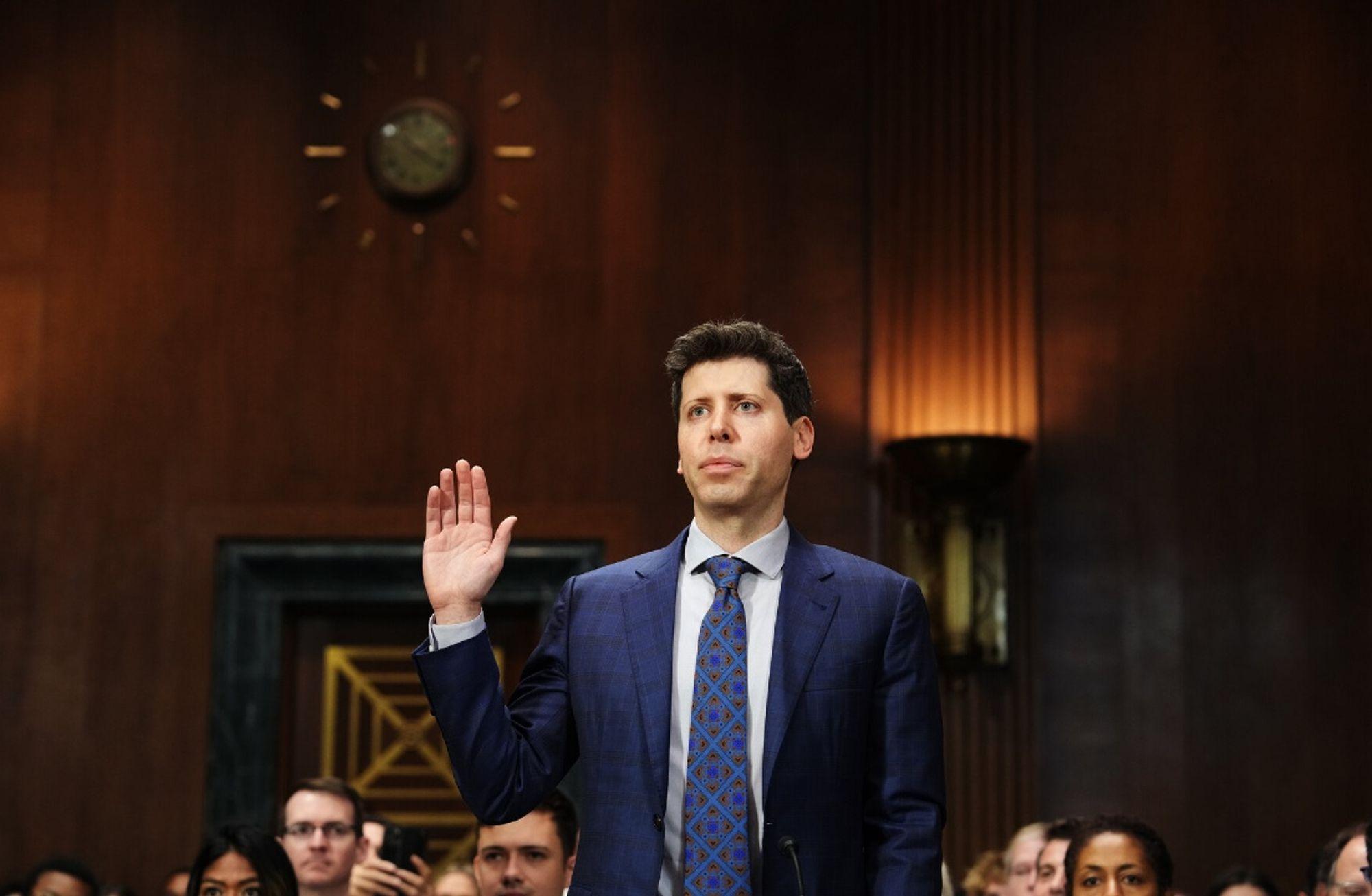 OpenAI CEO'su Sam Altman, Kongre karşısına çıktı