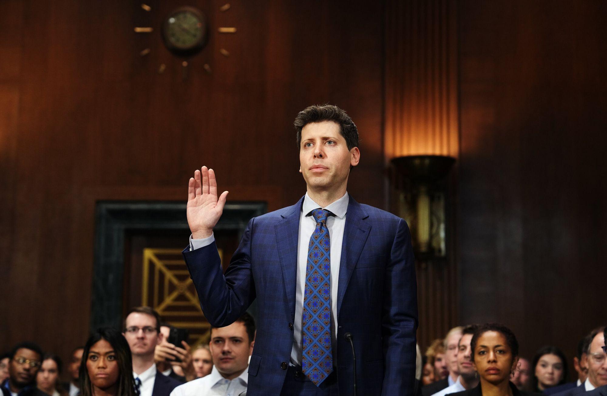 OpenAI CEO'su Sam Altman, Kongre karşısına çıktı