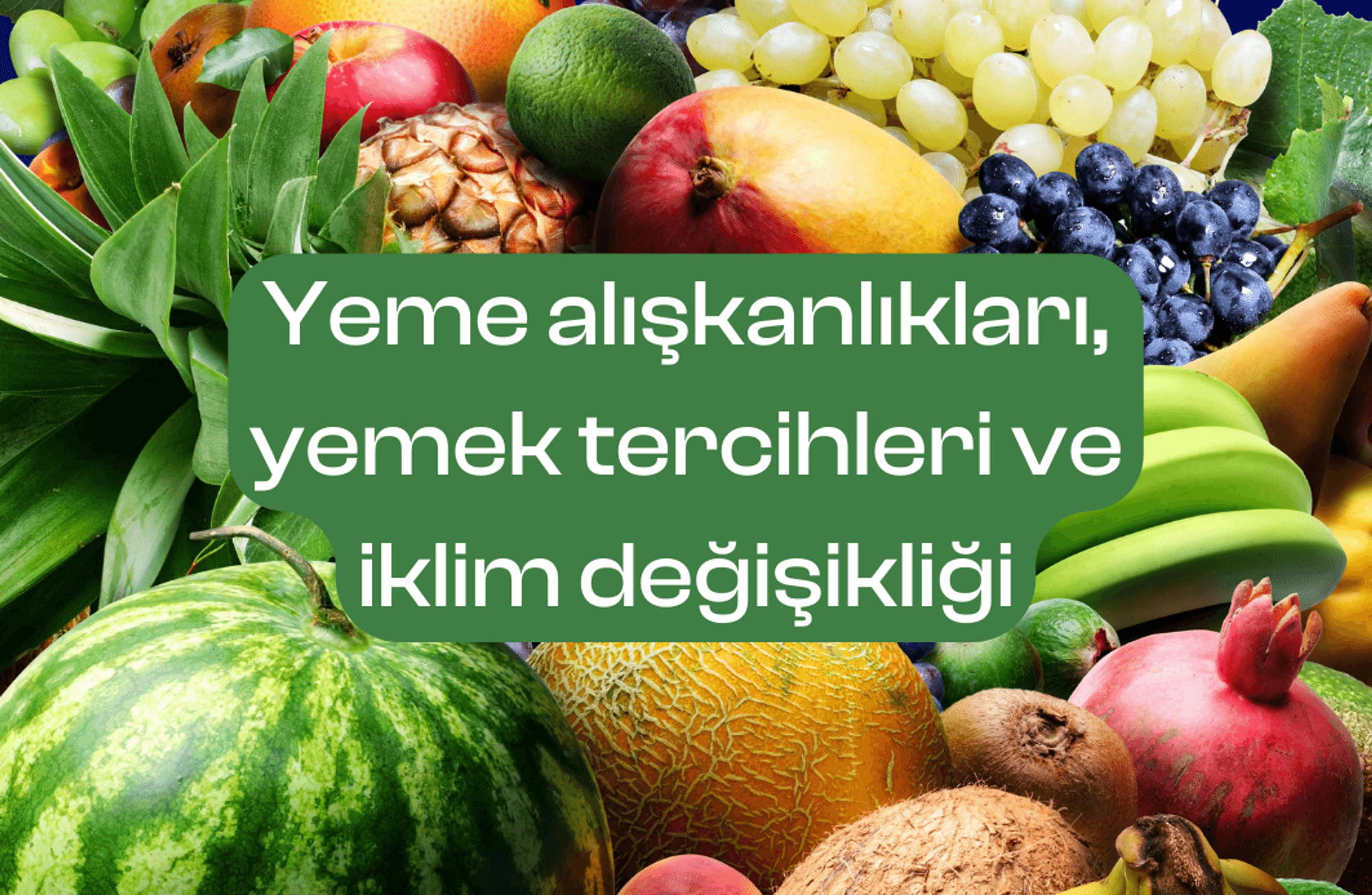 Popülerleşen yeme alışkanlıkları ve küreselleşen besinler